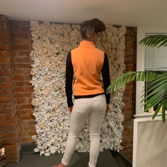 Vineyard Vines Orange Vest - Picture 2 of 5